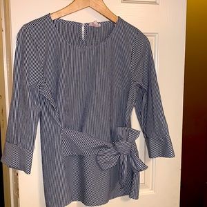 Cute Denim 3/4 sleeve shirt